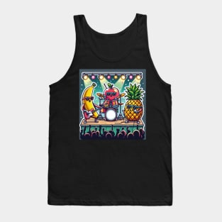 Funny Fruits Singing Tank Top